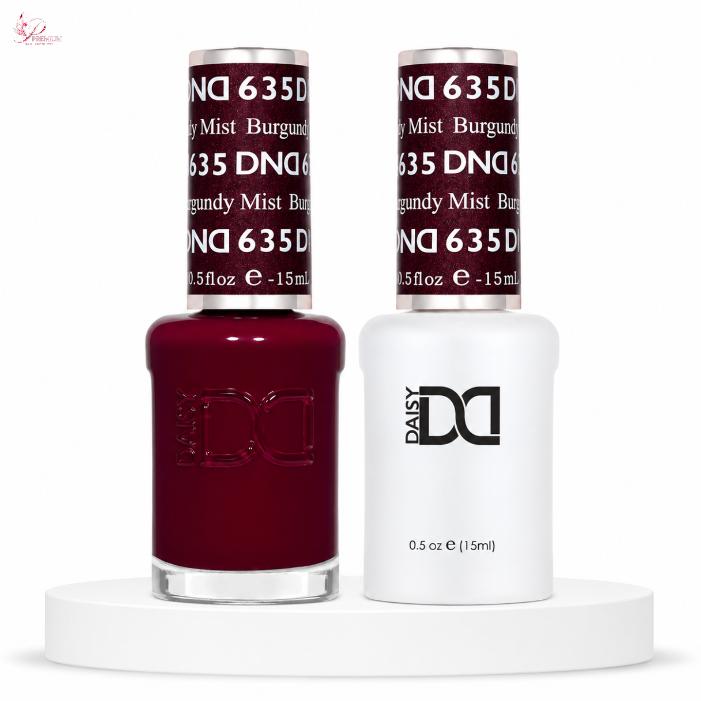 DND Duo Gel #635 Burgundy Mist