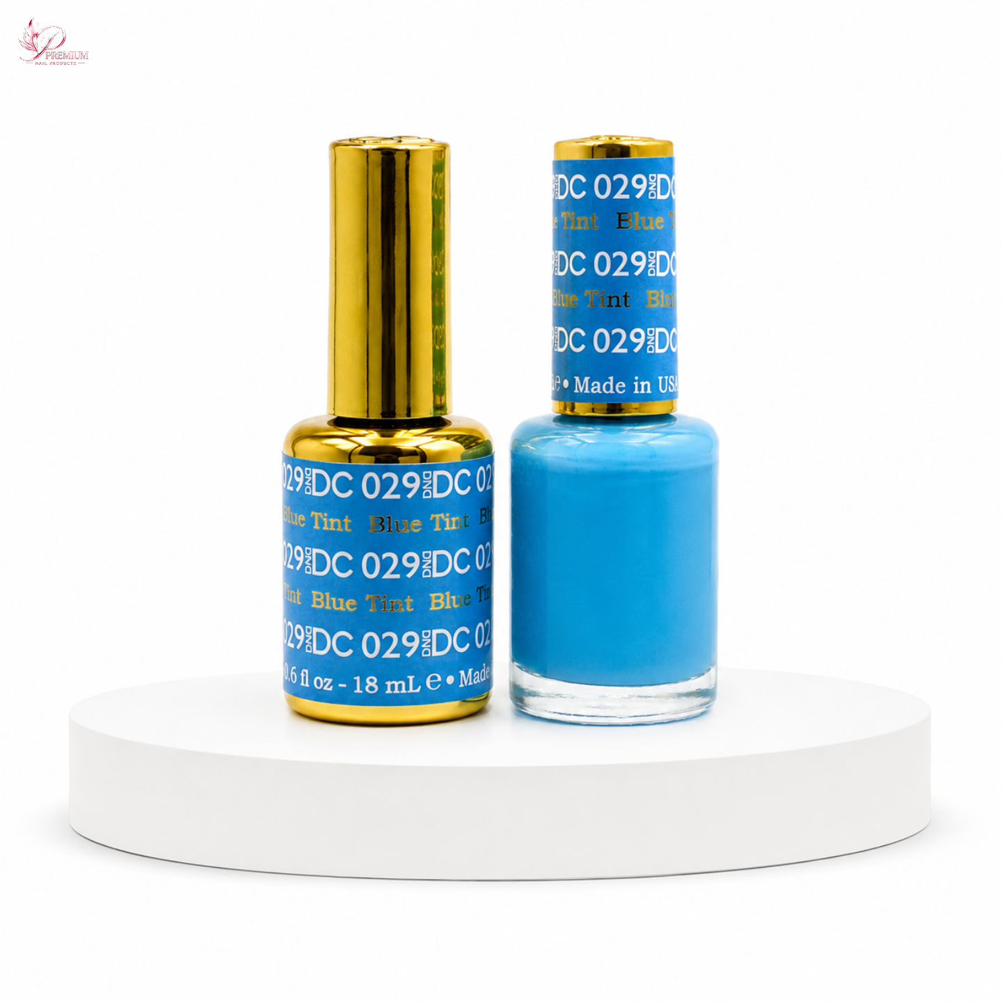 DND DC Duo Gel #029 BLUE TINT