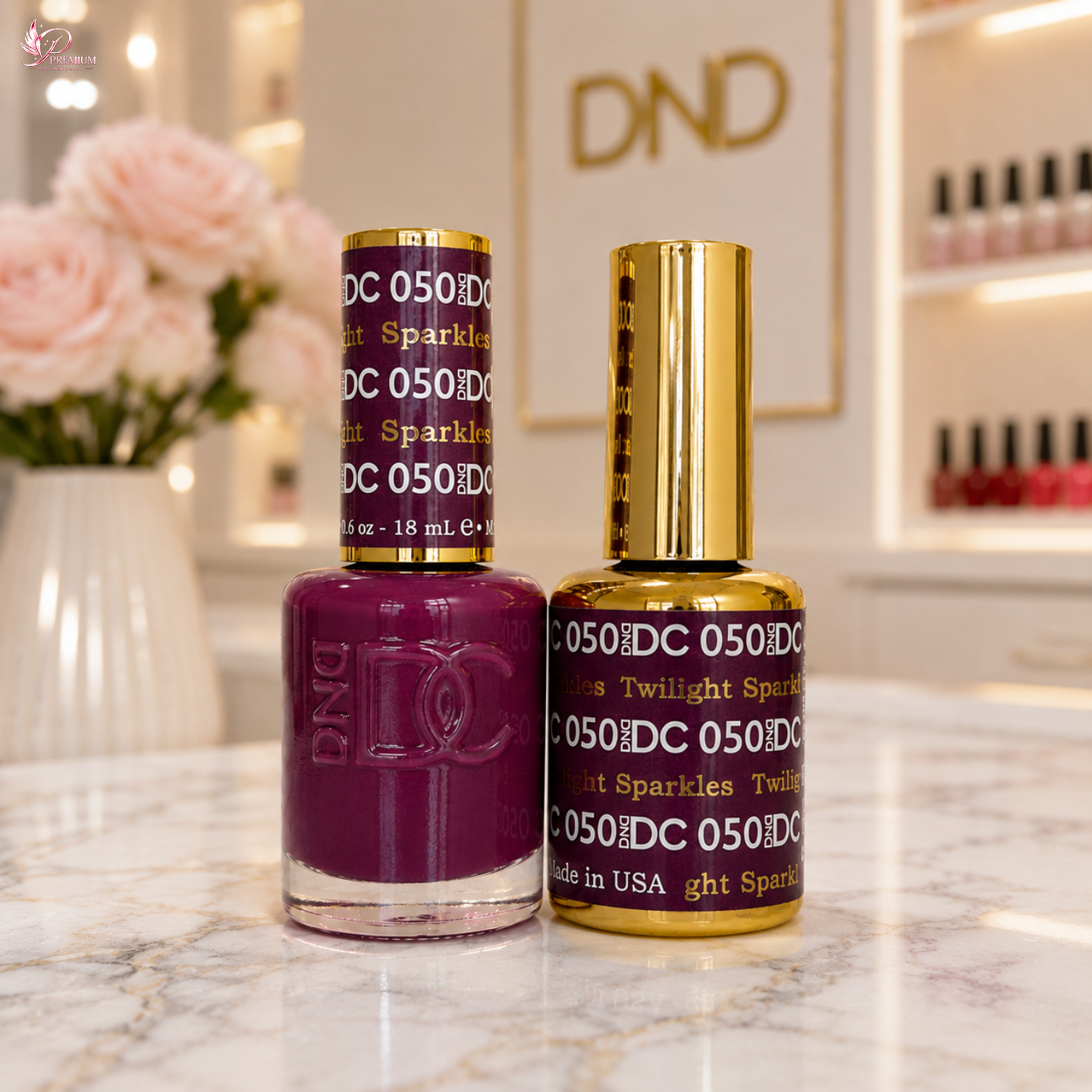 DND DC Duo Gel #050 TWIGHTLIGHT SPARKLES