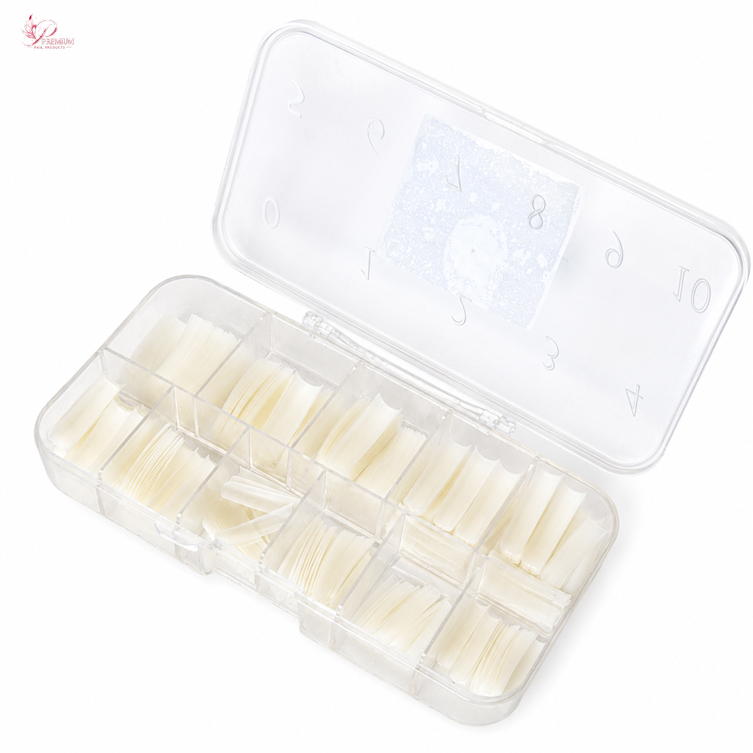 USN - Straight Natural Nail Tips Refill