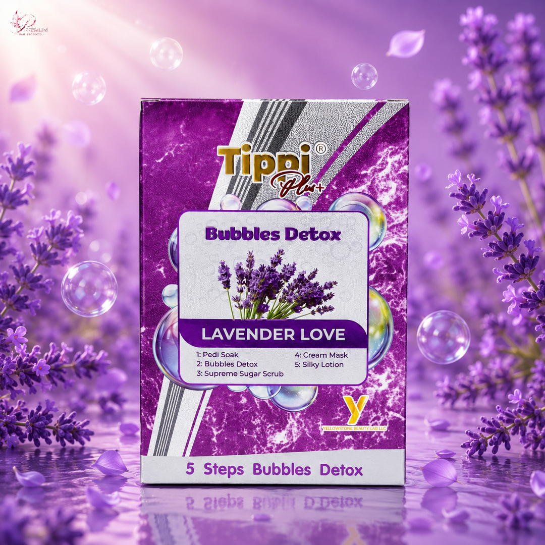 Tippi Plus Bubble Detox 5 Steps - Lavender Love