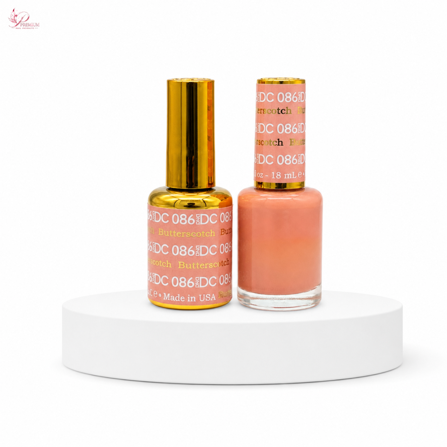 DND DC Duo Gel #086 BUTTERSCOTCH