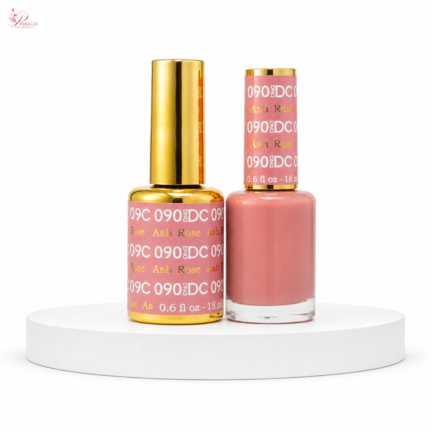 DND DC Duo Gel #090 ASH ROSE