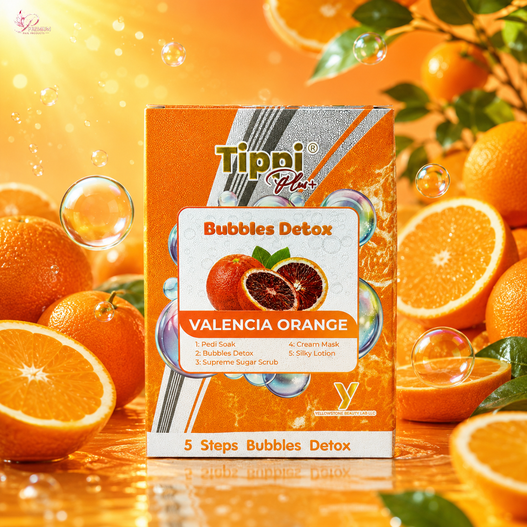 Tippi Plus Bubble Detox 5 Steps - Valencia Orange