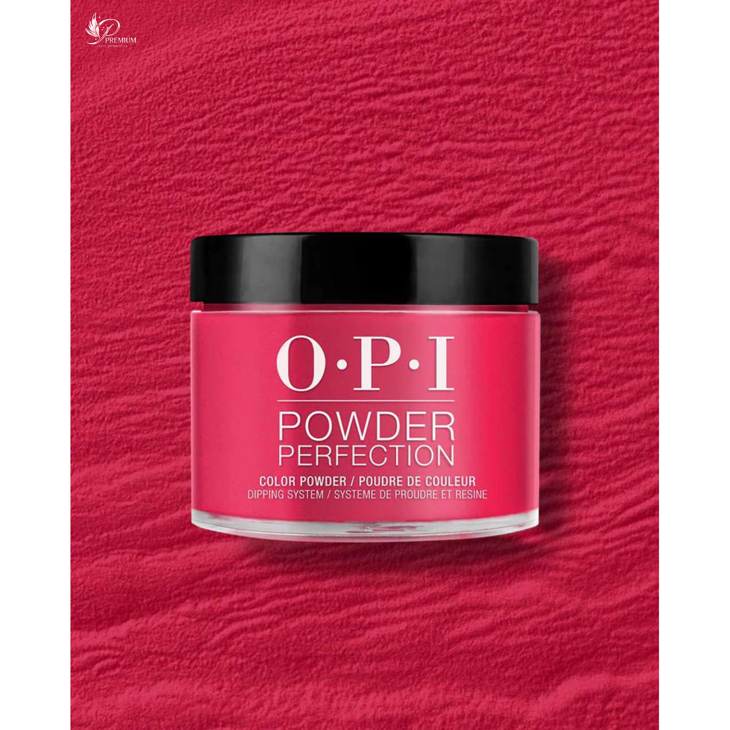 OPI Dipping Powder Red Heads Ahead DPU12