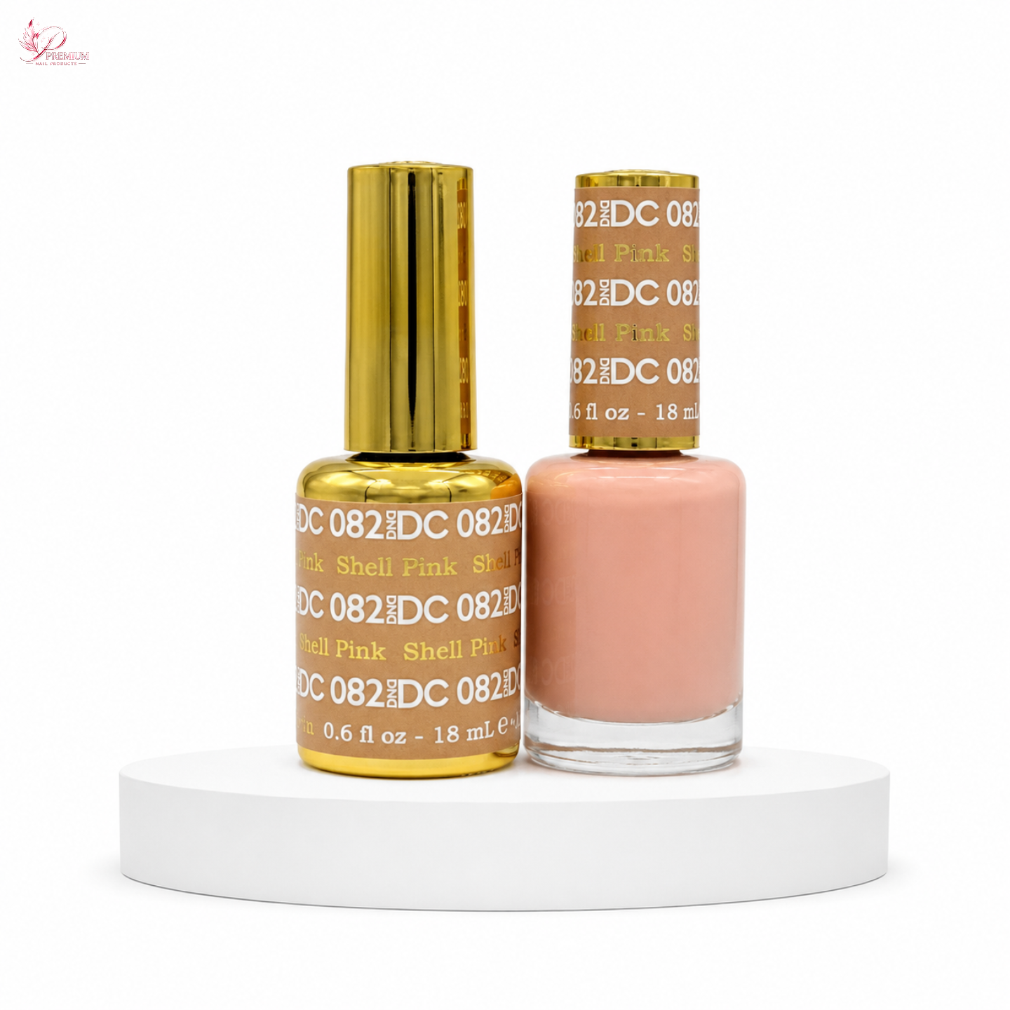DND DC Duo Gel #082 SHELL PINK