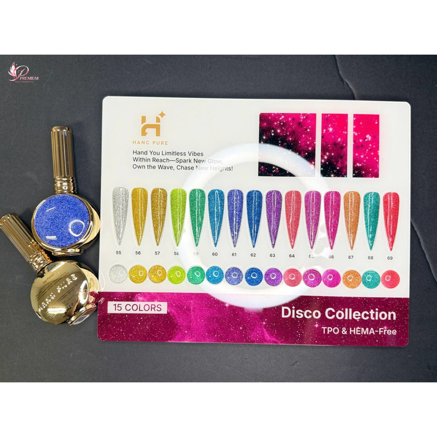 HANG Disco Gel Collection 15 Colors (55 - 69)