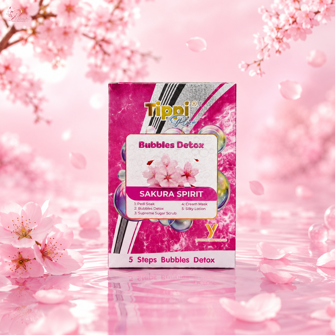 Tippi Plus Bubble Detox 5 Steps - Sakura Spirit