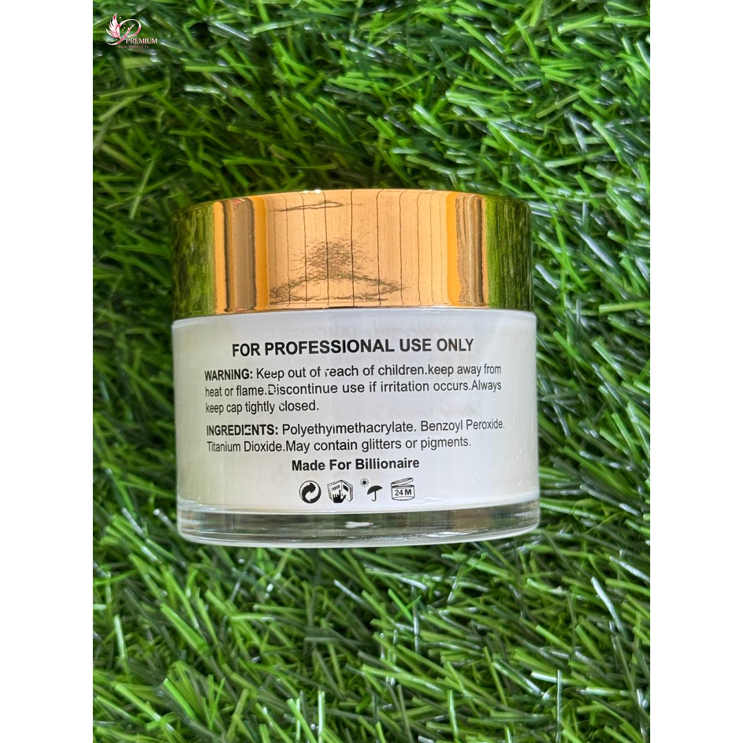 Billionaire Dip/Acrylic Powder - French White 2oz