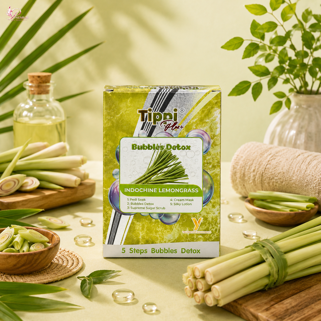 Tippi Plus Bubble Detox 5 Steps - Indochine Lemongrass
