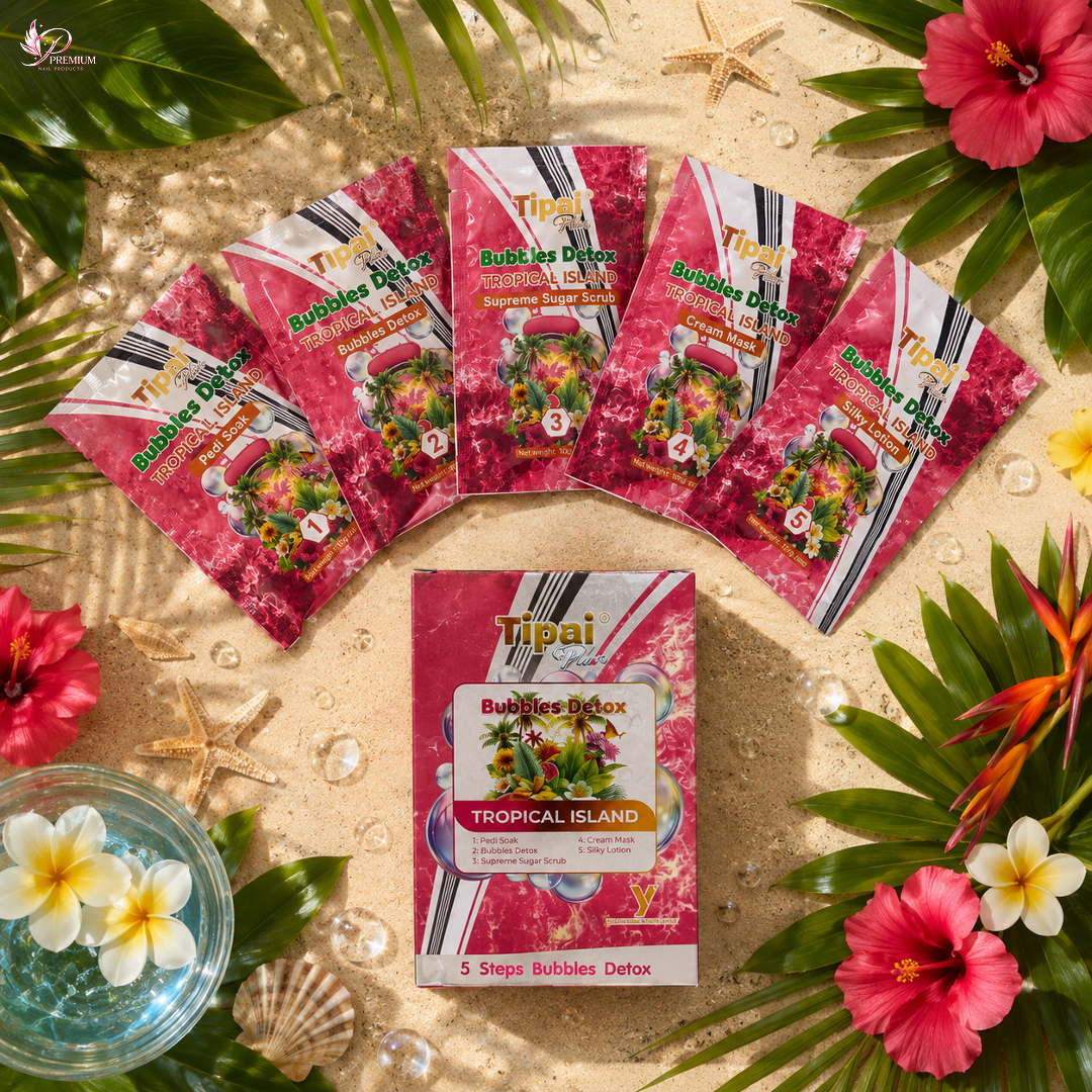 Tippi Plus Bubble Detox 5 Steps - Tropical Island