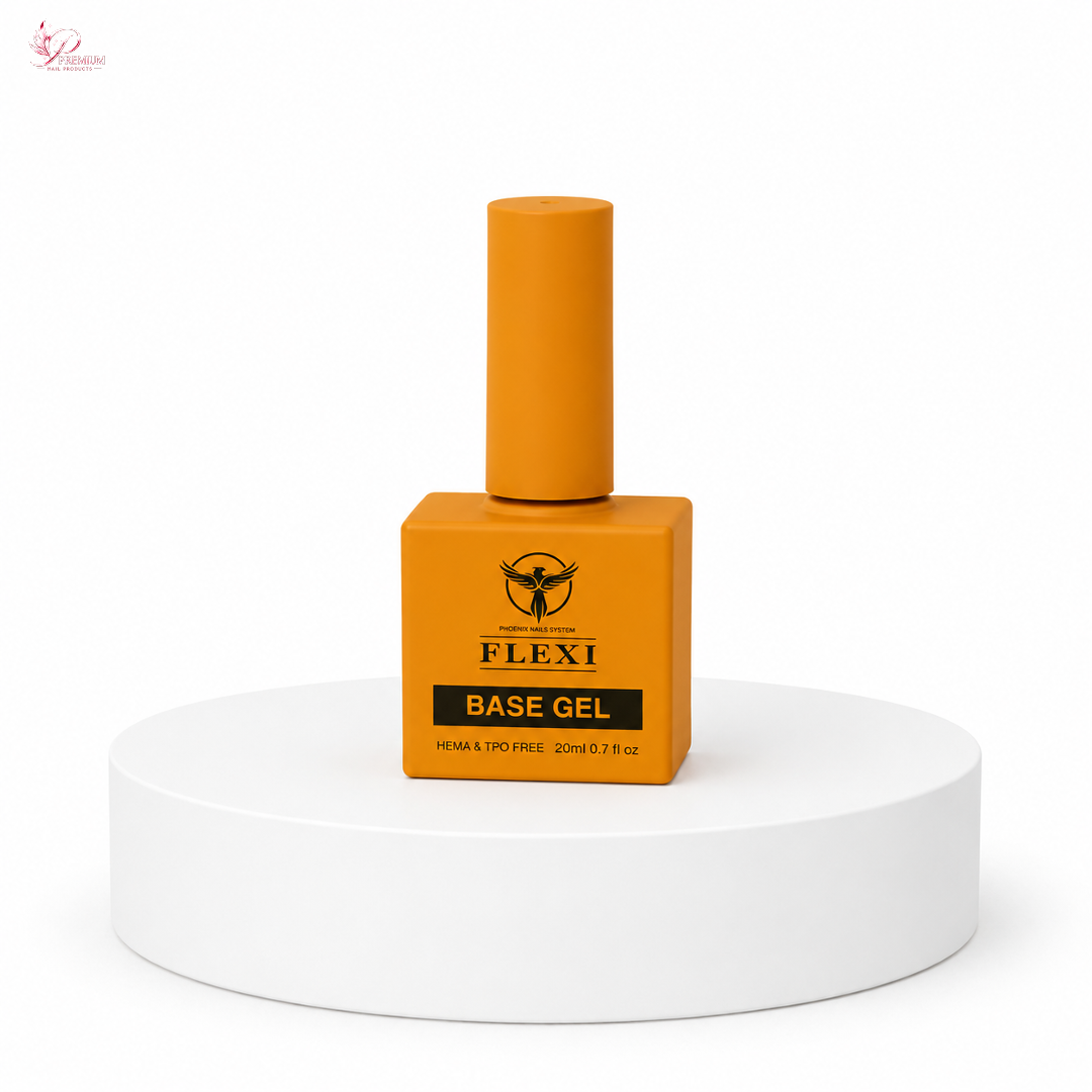 Phoenix - Flexi Gel Top Base HEMA TPO FREE (Super Base) - Kit 8oz Free 6 (0.7oz)