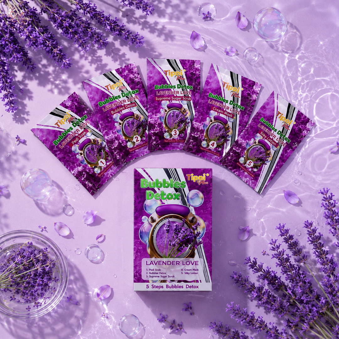 Tippi Plus Bubble Detox 5 Steps - Lavender Love