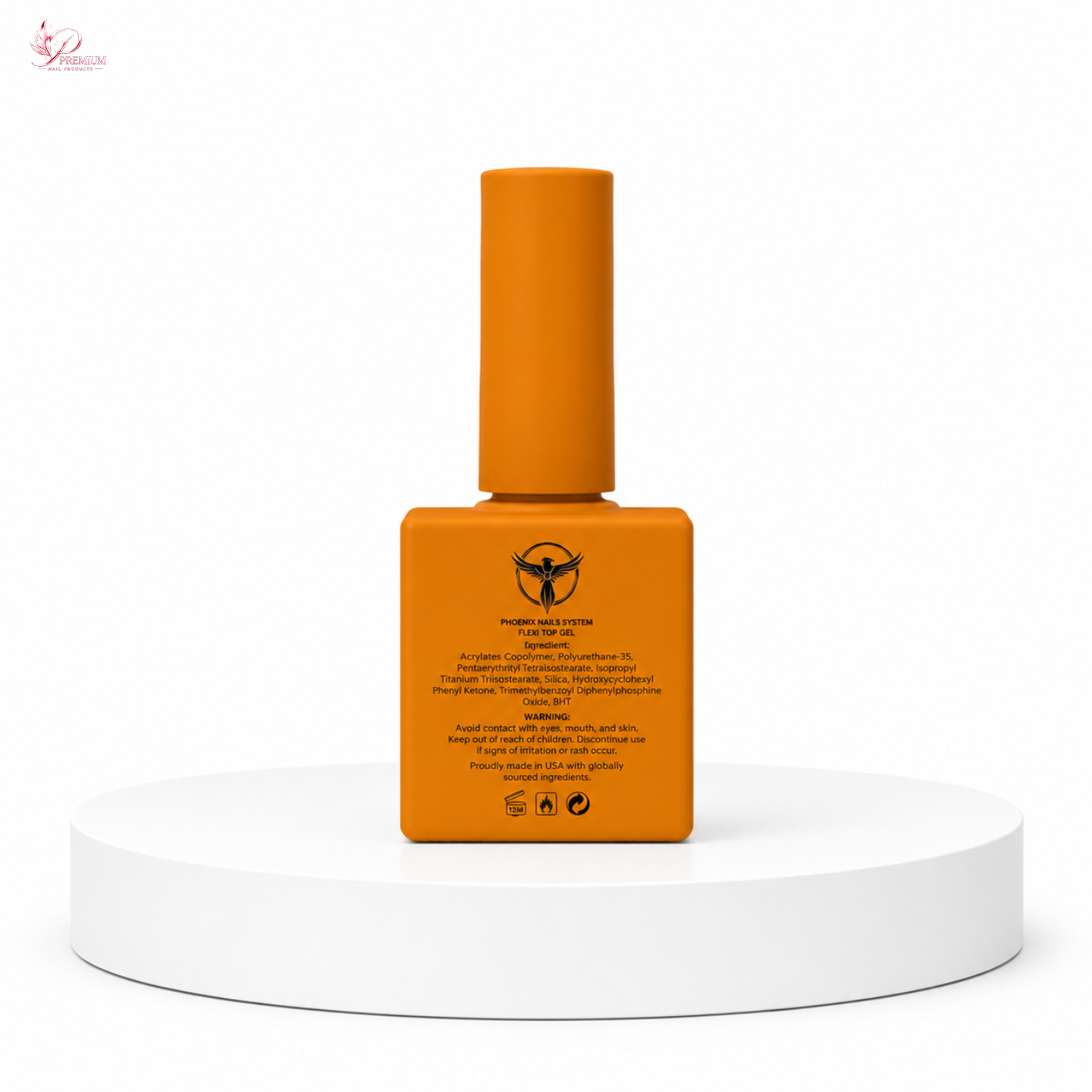 Phoenix - Flexi Top Coat (Crystal Clear) - Kit 8oz Free 6 (0.7oz)