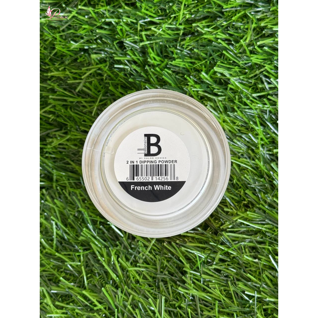 Billionaire Dip/Acrylic Powder - French White 2oz