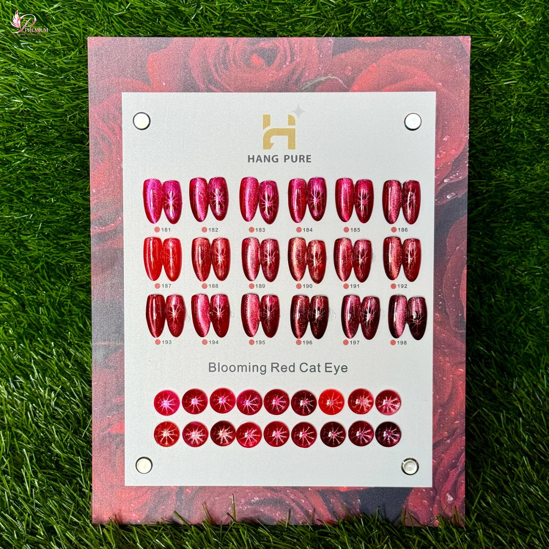 HANG Blooming Red Cateye 18ml 18 Colors