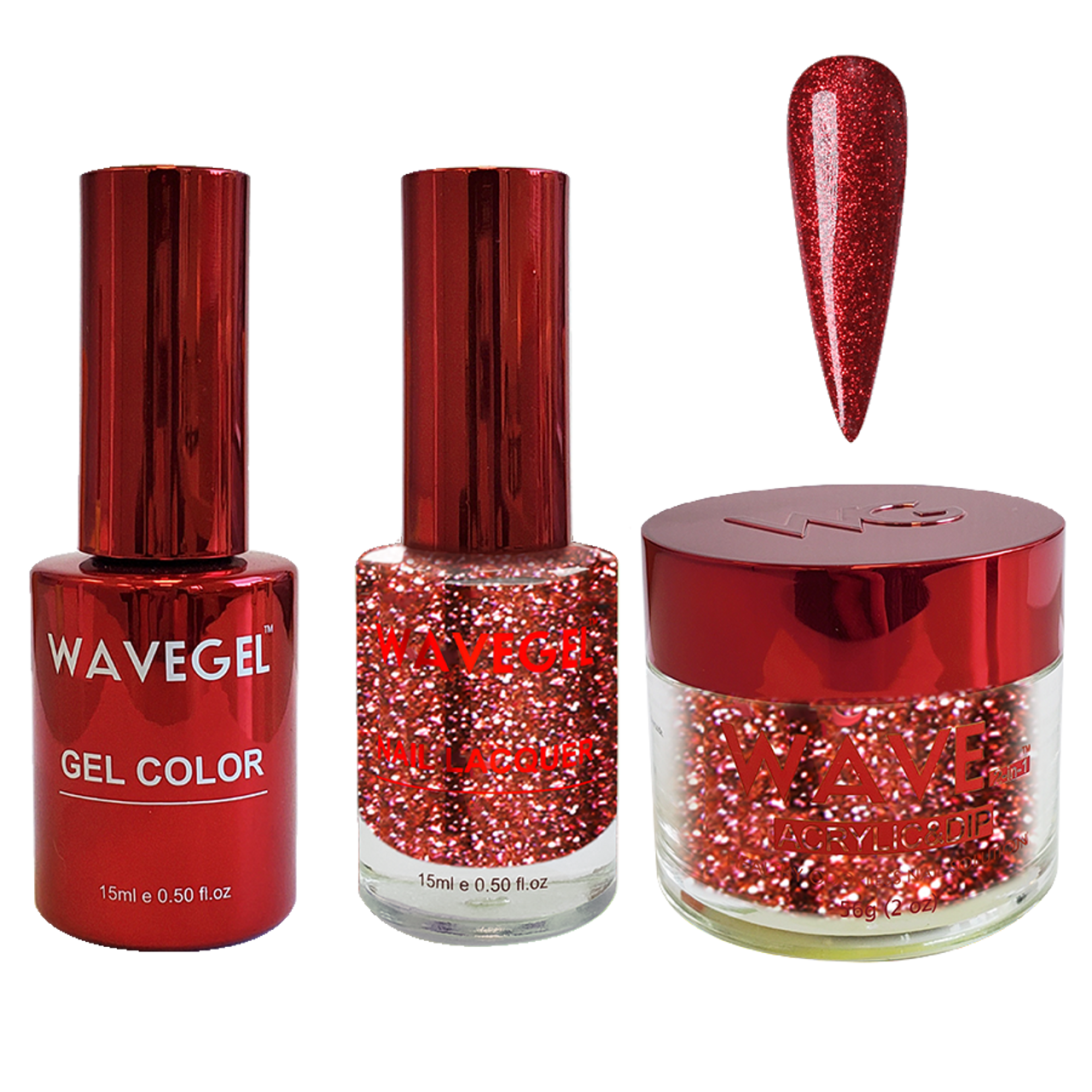 WAVEGEL 4in1 Queen - #118 Deep Maroon