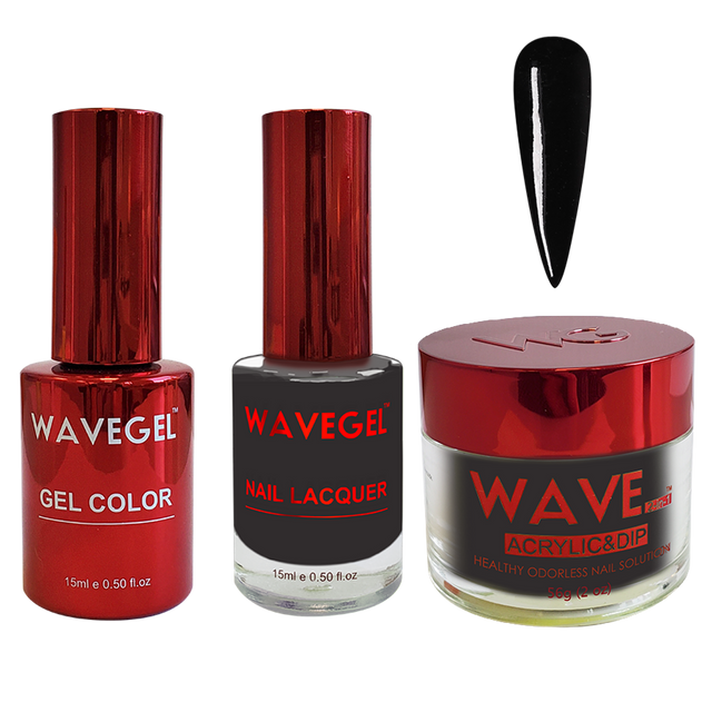 WAVEGEL 4in1 Queen - #001 Silky Black