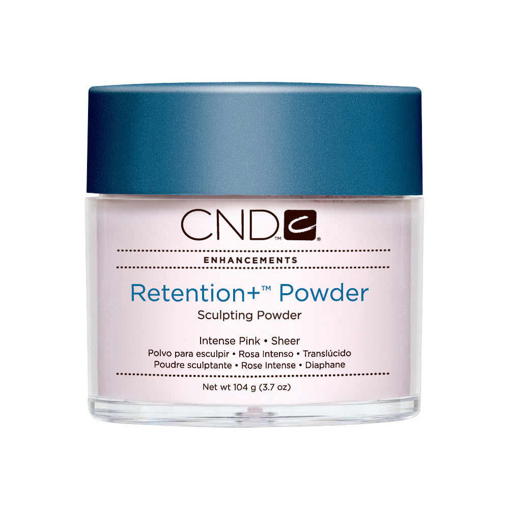 CND - RETENTION+® SCULPTING POWDERS - INTENSE PINK - SHEER 3.7 Oz. / 104 g