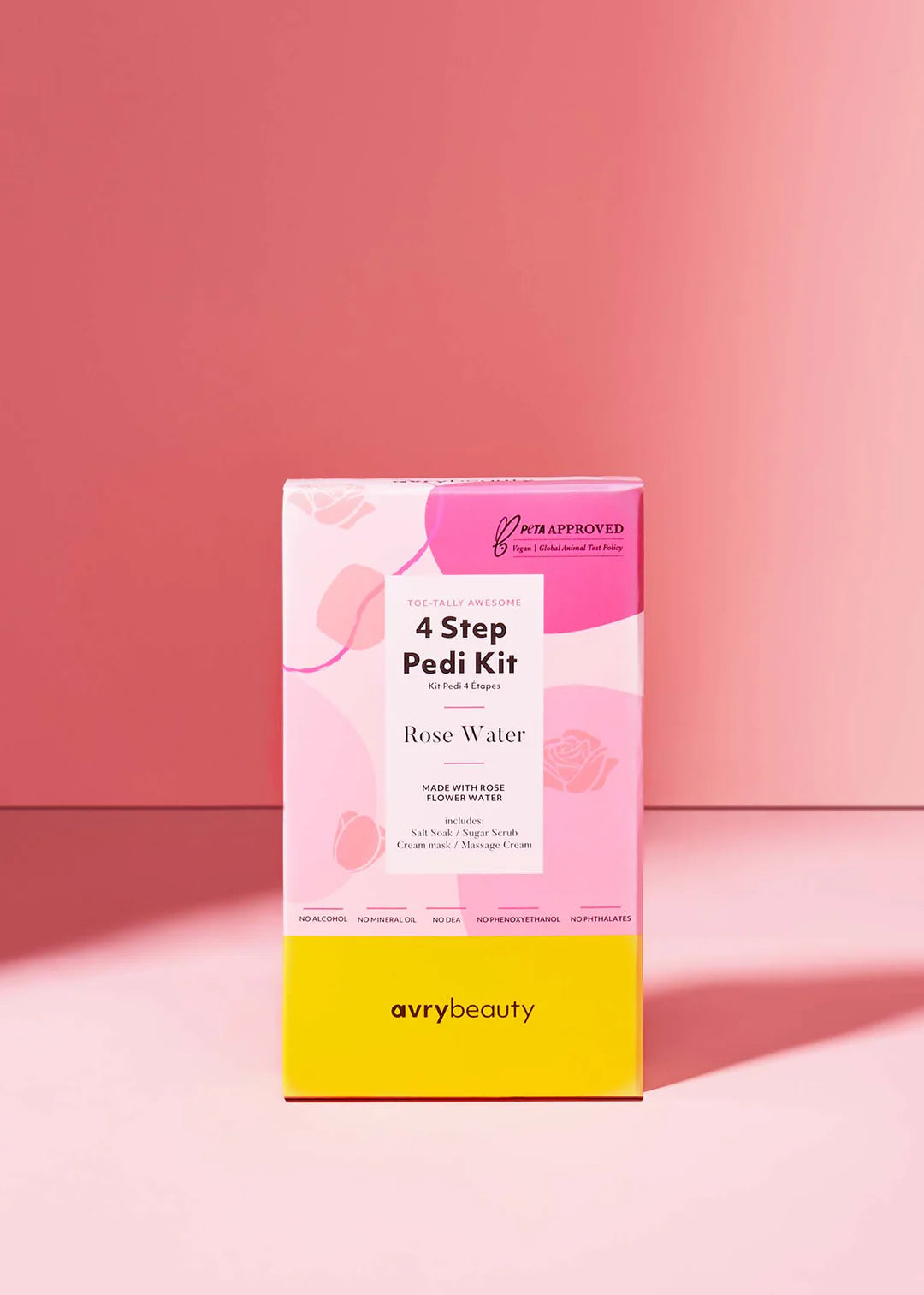 4 Step Pedi Kit - Rose Water