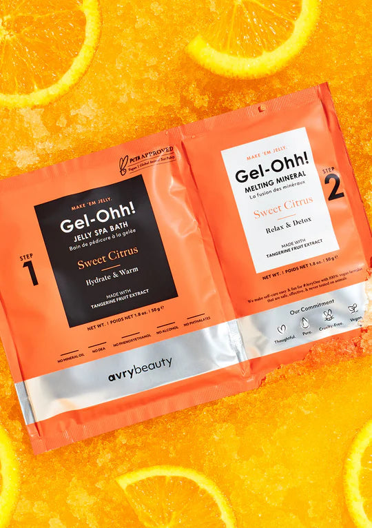 Avry Beauty Jelly Spa Bath - Sweet Citrus