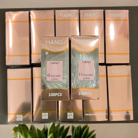 HANG Gel-X Tips Refill 100pcs - Square Long