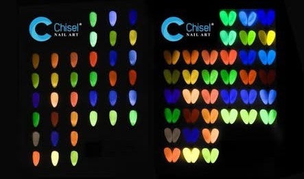 Chisel Neon Glow Cateye Gel 36 Colors + Free Color Book