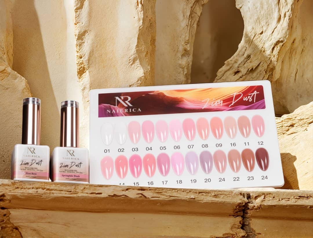 Nailrica Builder Gel In a Bottle 24 Colors + Free Sample Tip