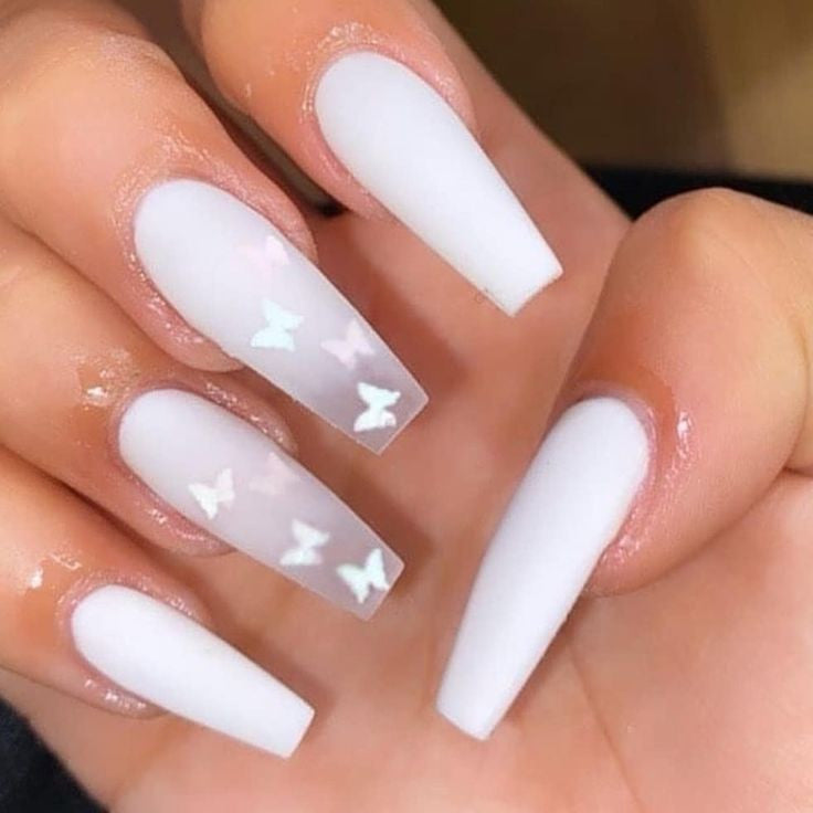 43# - Nail Sequin Butterfly (set of 12)