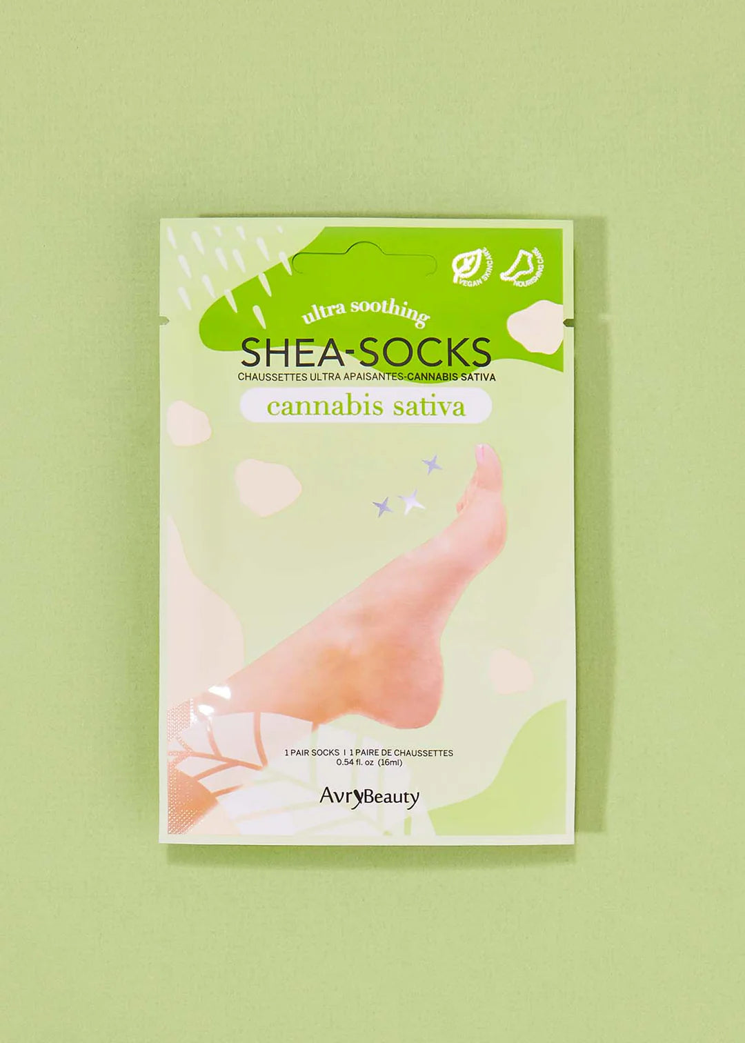 Shea Butter Socks - Cannabis Sativa