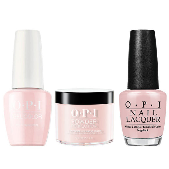 OPI COMBO 3 IN 1 Put It In Neutral T65