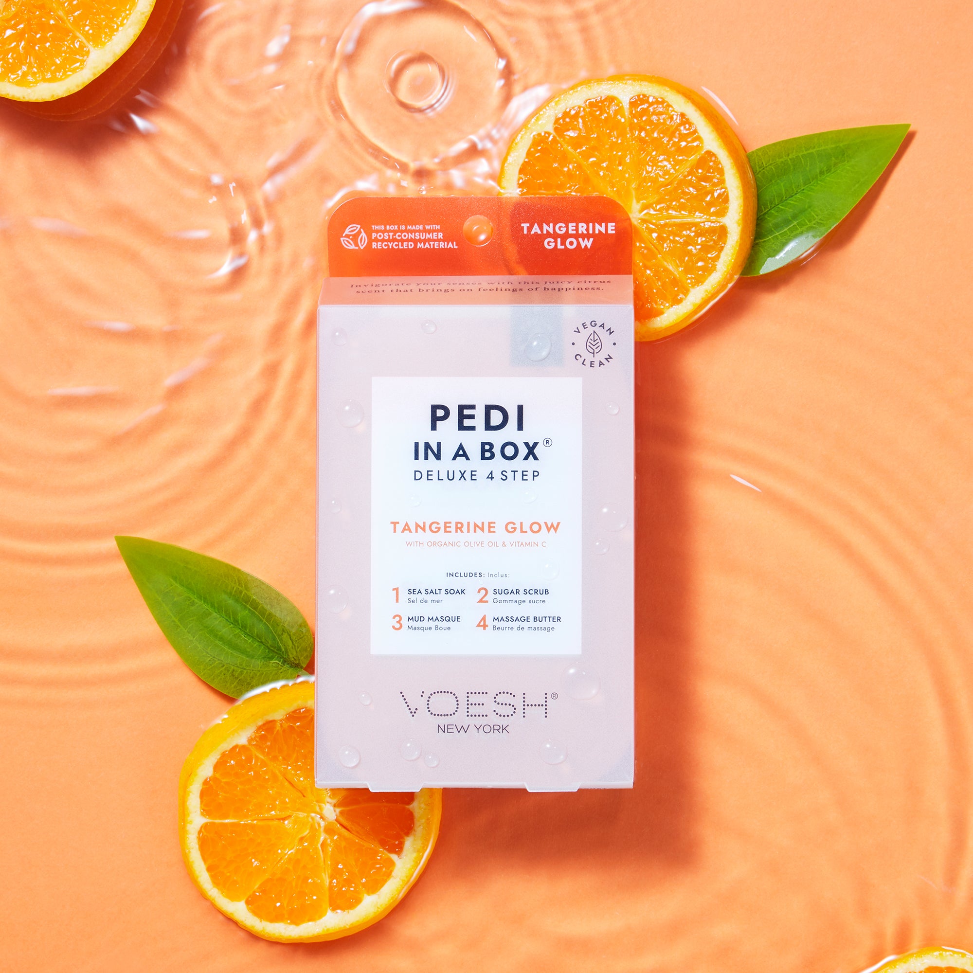 Voesh 4 in 1 PediBox Tangerine Twist