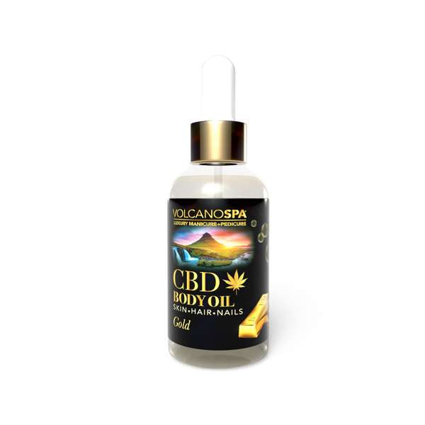 VolcanoSpa® CBD Body Oil – Gold