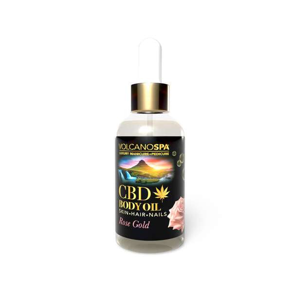 VolcanoSpa® CBD Body Oil – Rose Gold