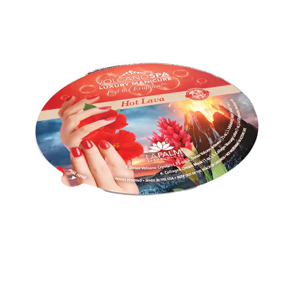 VolcanoSpa® Luxury Manicure In A Bowl with CBD – Hot Lava