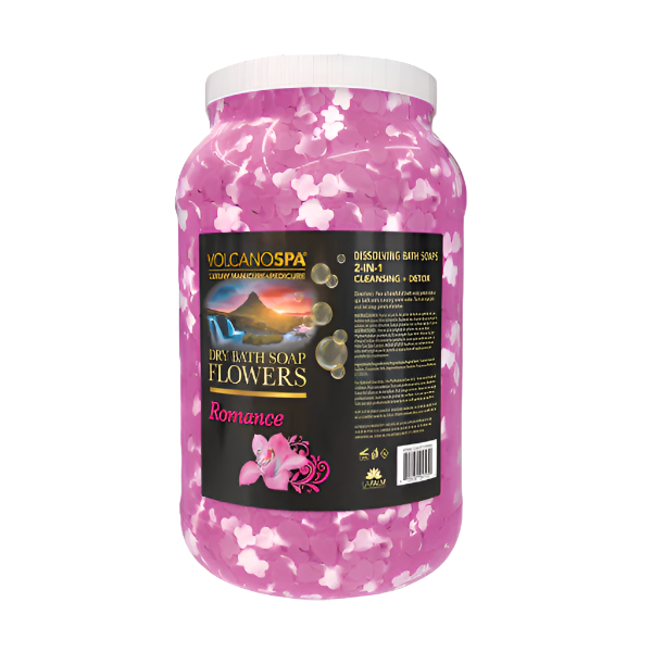 VolcanoSpa Dry Bath Soap Flowers – Romance