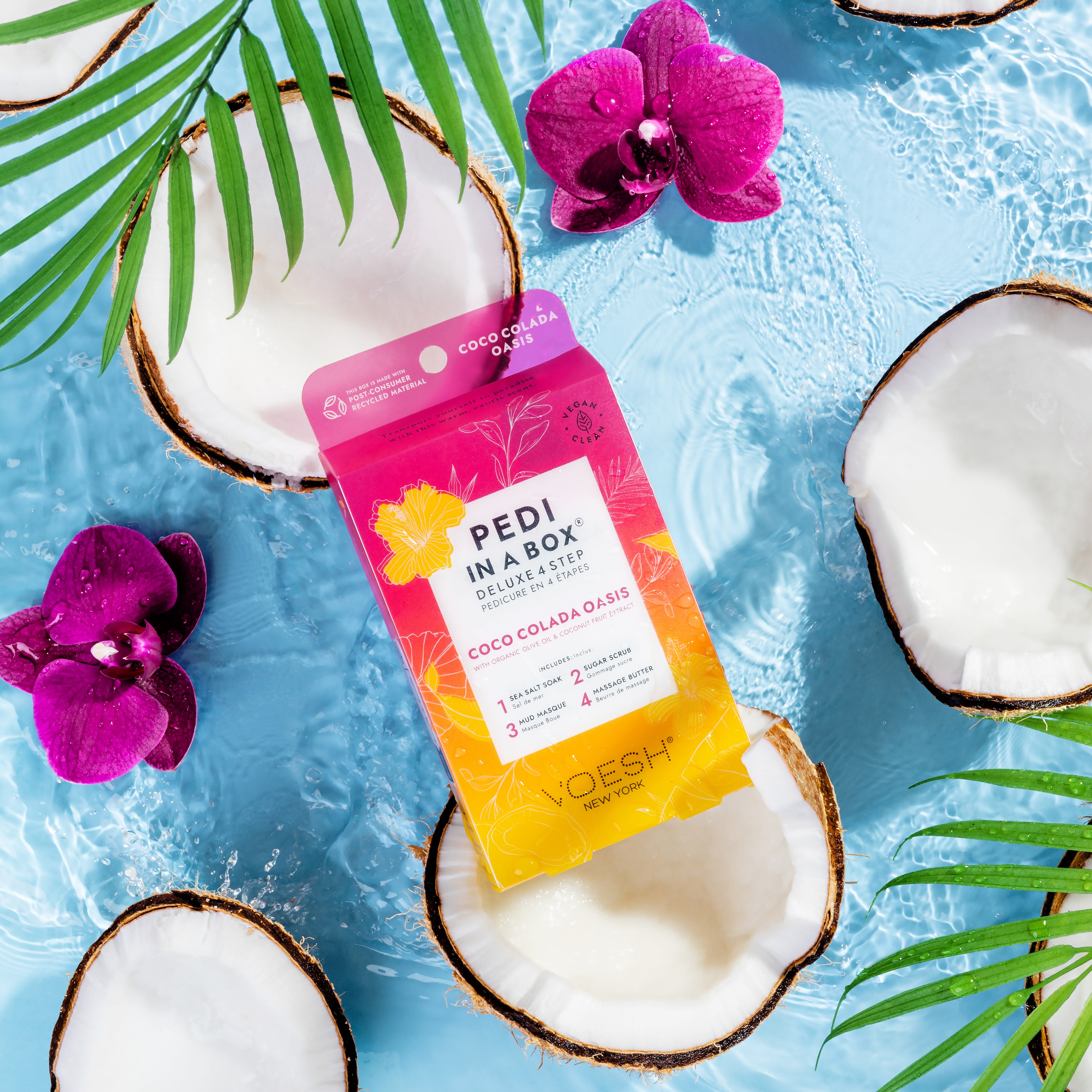 Voesh 4 in 1 PediBox Coco Colada Oasis