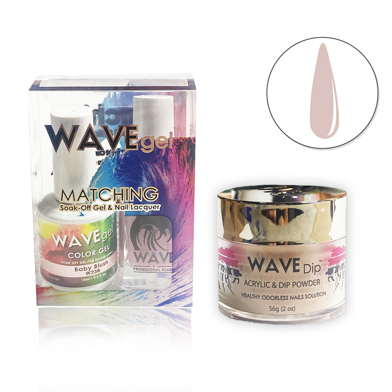 WAVEGEL 3IN1 MATCHING (GEL+LACQUER+DIP) - #231(W231) Lava Jol