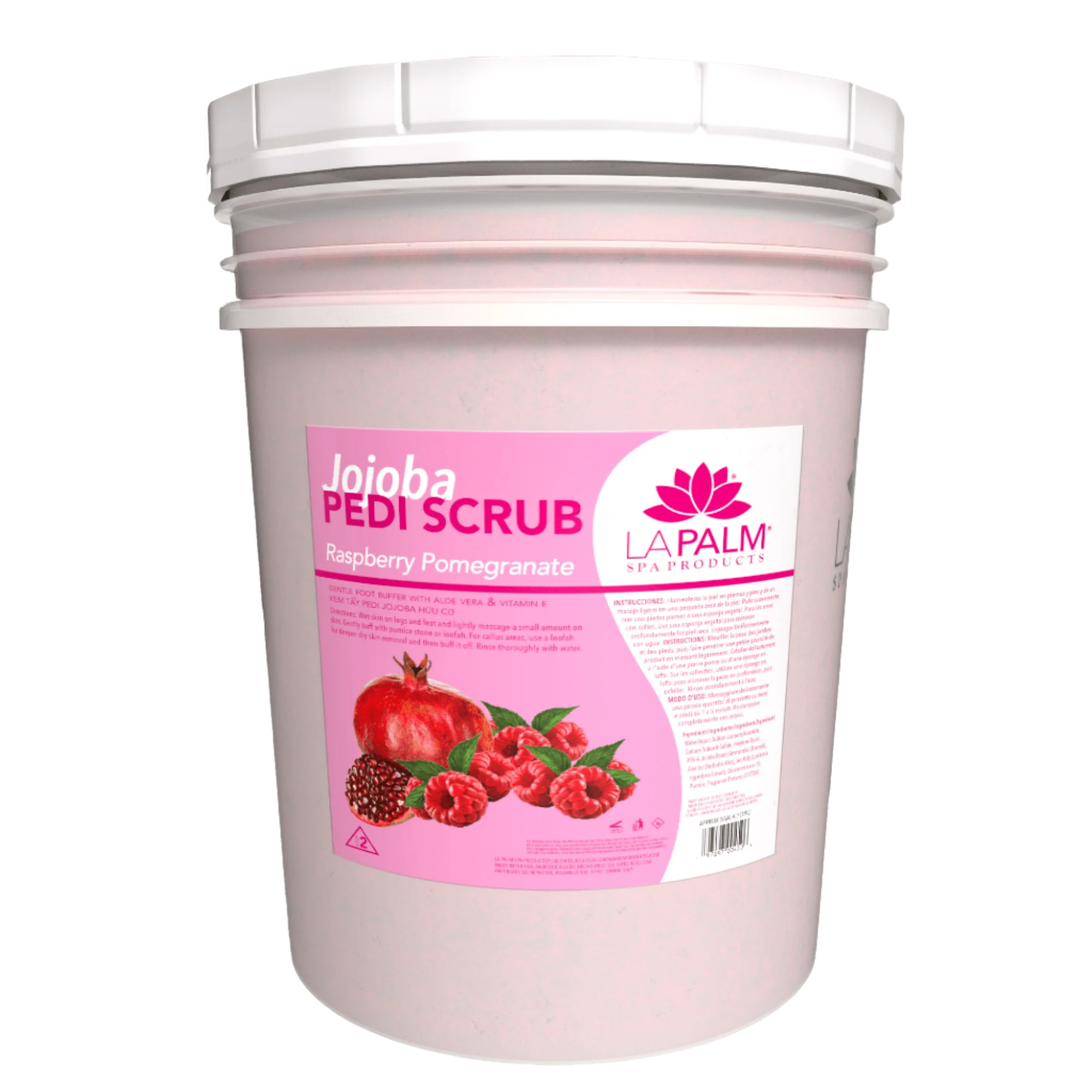 Jojoba Pedi Scrub Raspberry Pomegranate