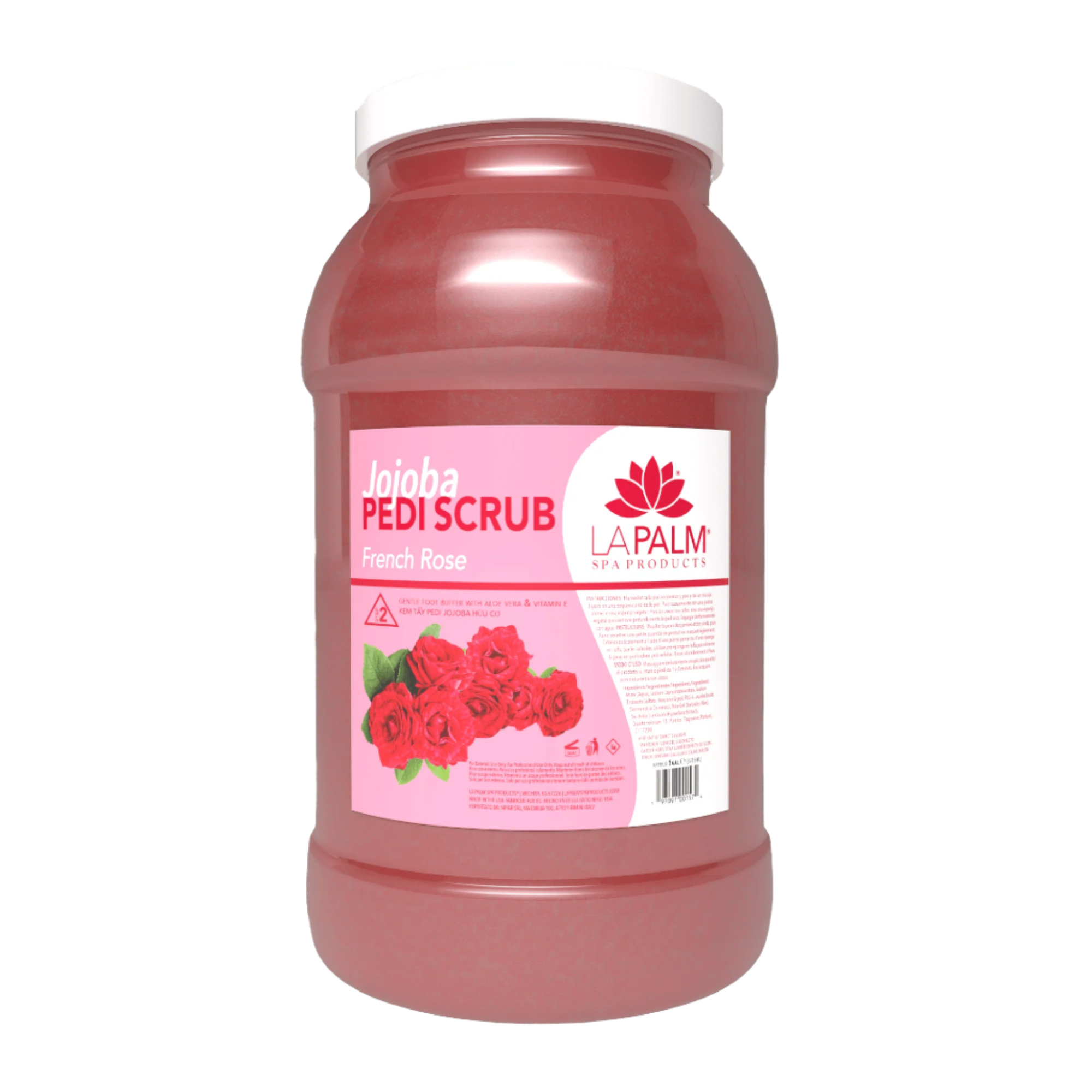 Jojoba Pedi Scrub French Rose