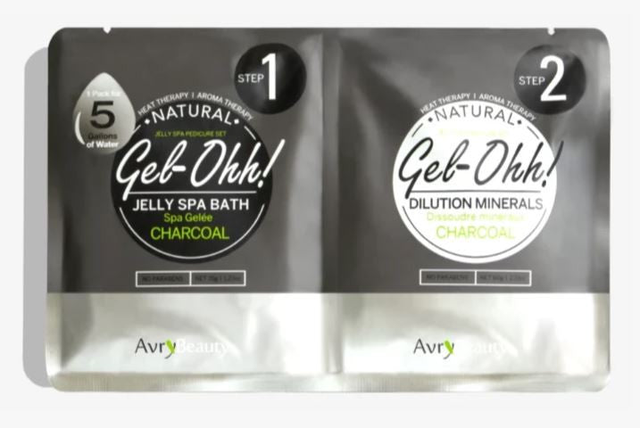 Avry Beauty Jelly Spa Bath - CharCoal