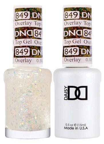DND Duo Overlay Top Gel #849