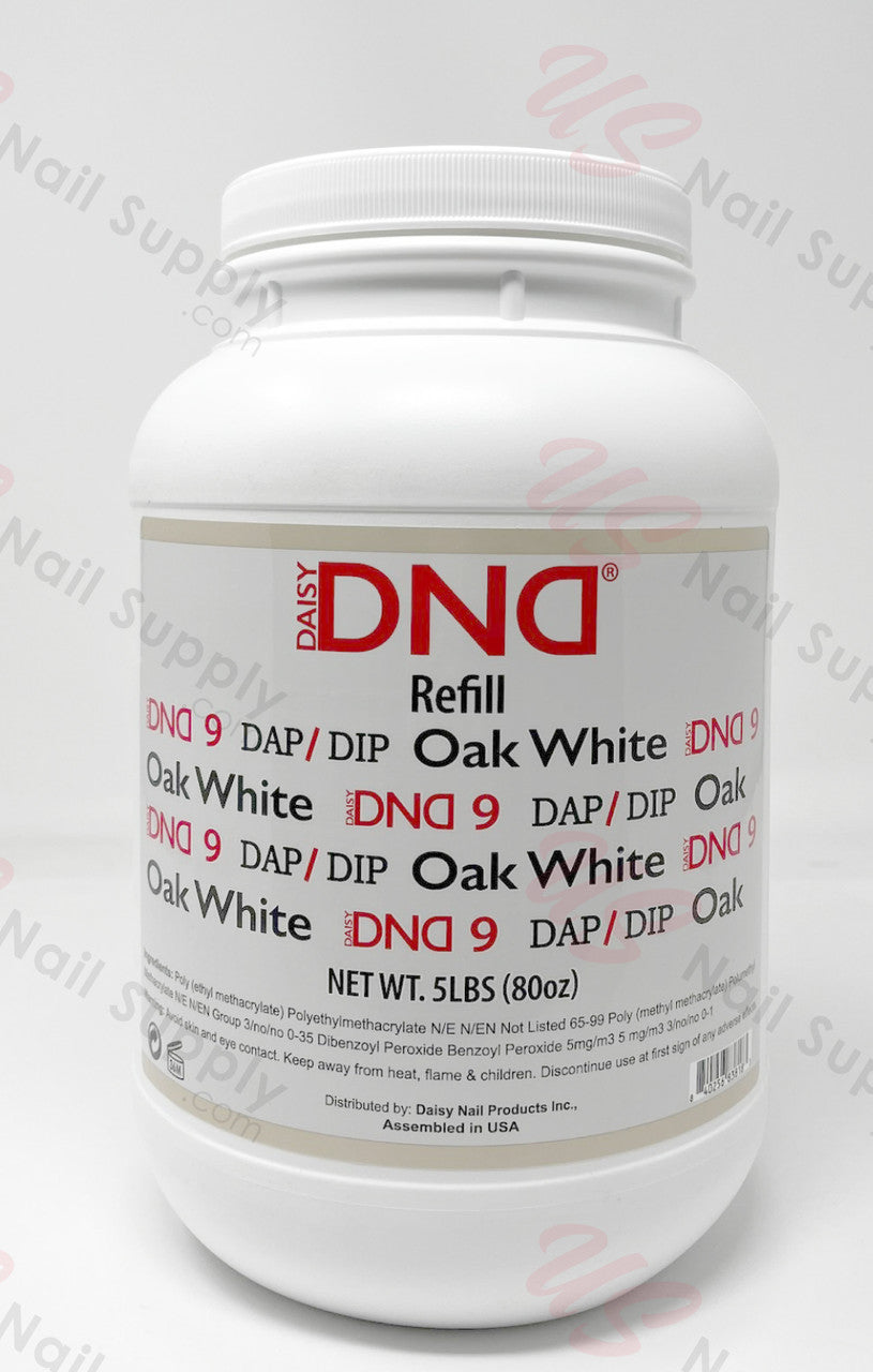 DND DAP DIP REFILL 5LB (80OZ) - Oak White