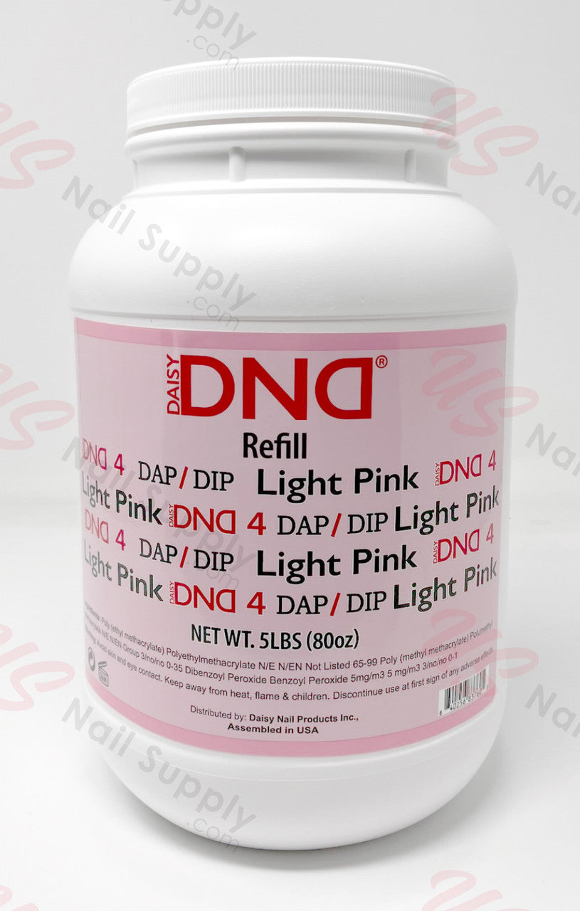 DND DAP DIP REFILL 5LB (80OZ) - LIGHT PINK