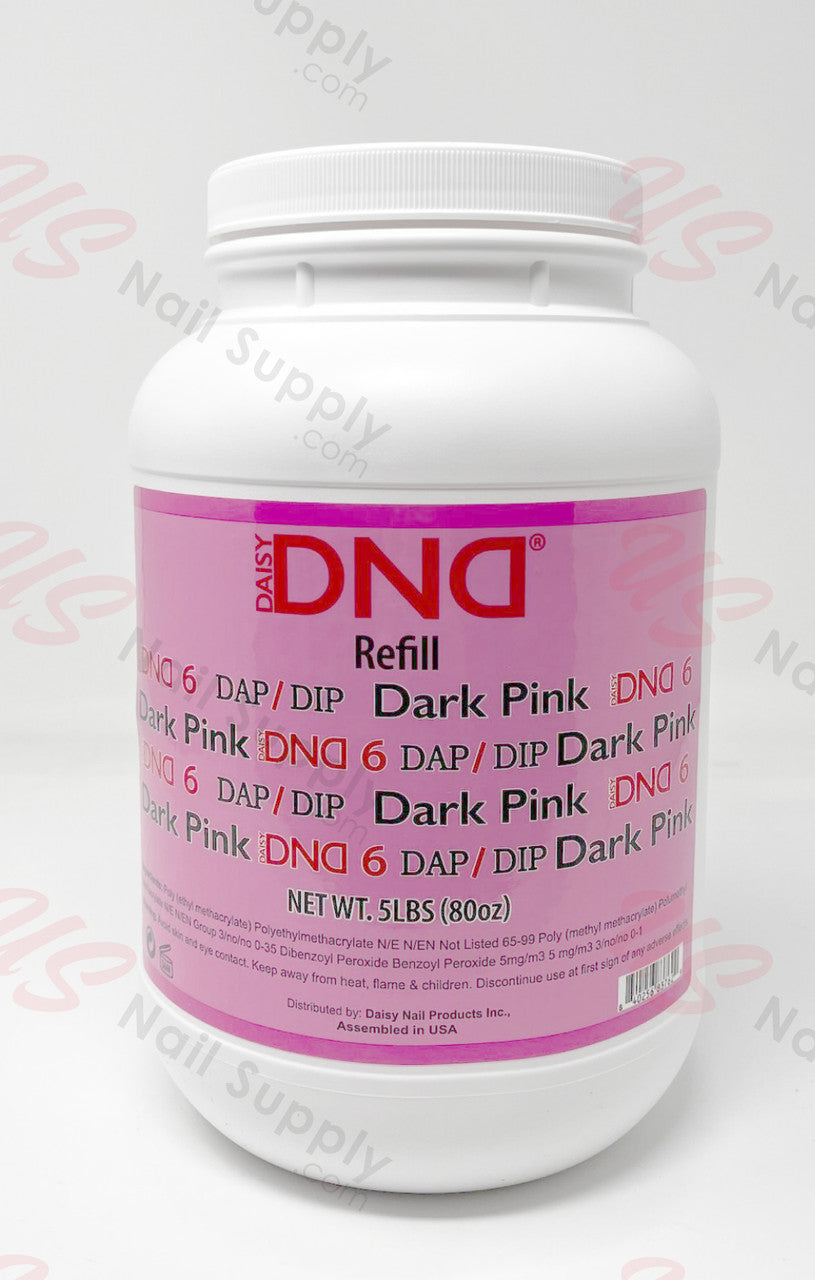 DND DAP DIP REFILL 5LB (80OZ) - DARK PINK