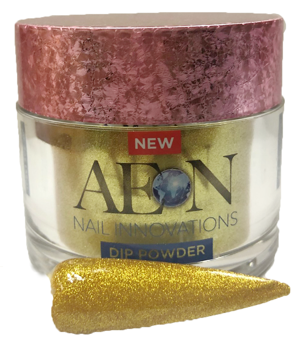 AEON Dip Powder Gold Glitter 2oz