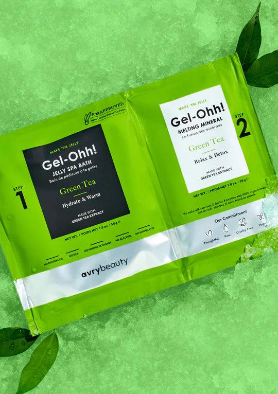 Avry Beauty Jelly Spa Bath - Green Tea
