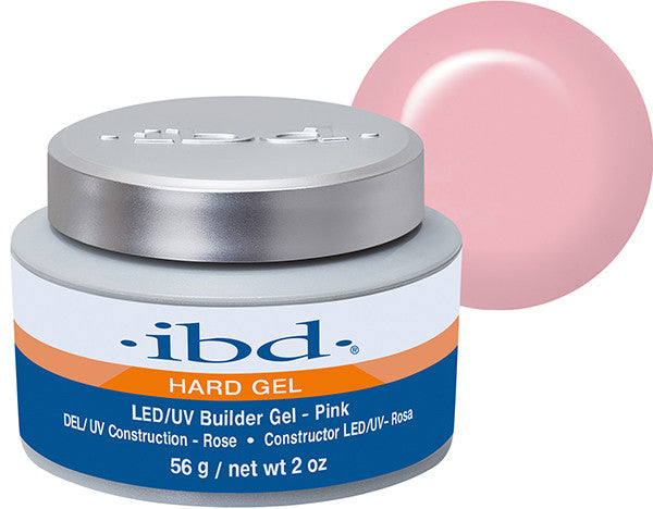 IBD LED/UV BUILDER GEL PINK 2oz
