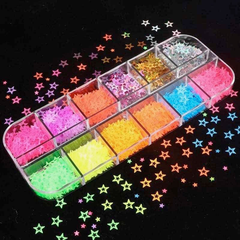 Nail Sequin - Star (12/set) #56