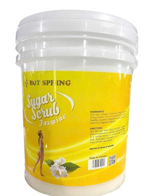 HOT SPRING Sugar Scrub 5Gal Bucket - Jasmine